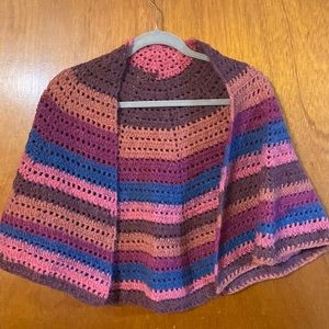 Shawlette - handmade crochet- ultra soft